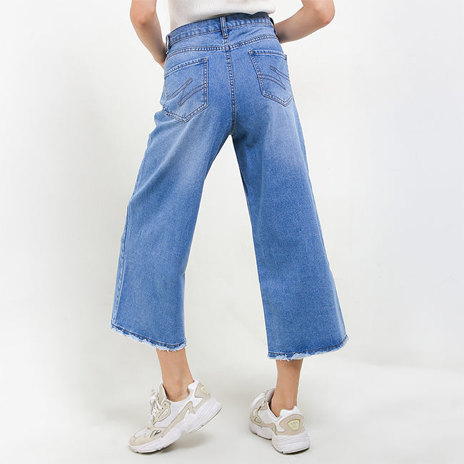 Hush Puppies Pakaian Denim Wanita Averil In Blue