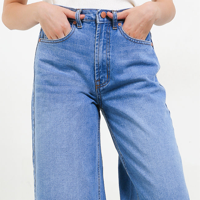 Hush Puppies Pakaian Denim Wanita Averil In Blue