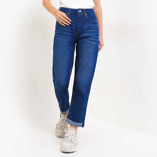 Hush Puppies Pakaian Denim Wanita Alandra In Dark Blue