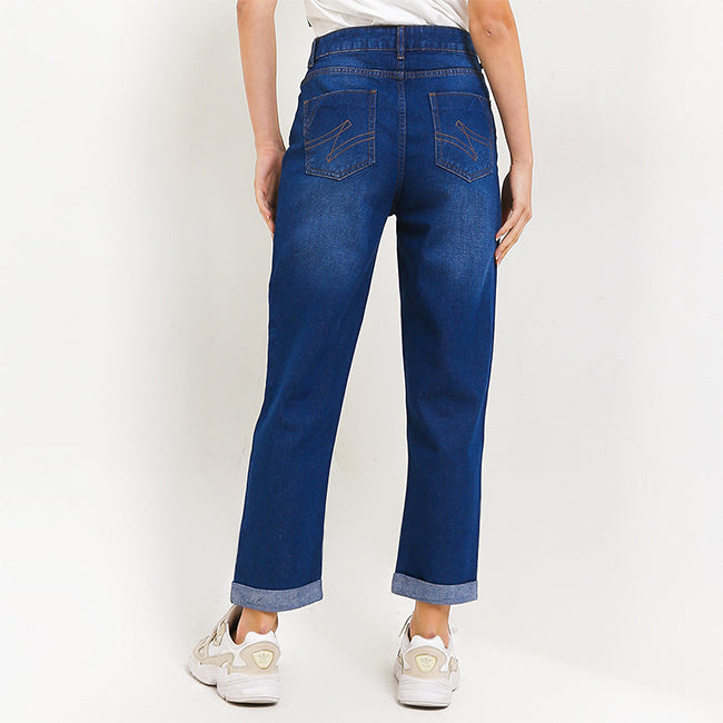 Hush Puppies Pakaian Denim Wanita Alandra In Dark Blue