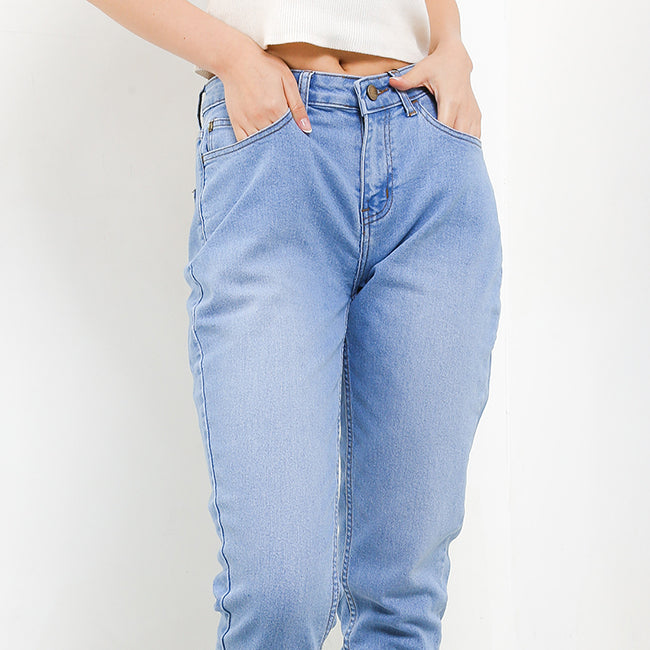 Hush Puppies Pakaian Wanita Denim Jenaya A In Light Blue