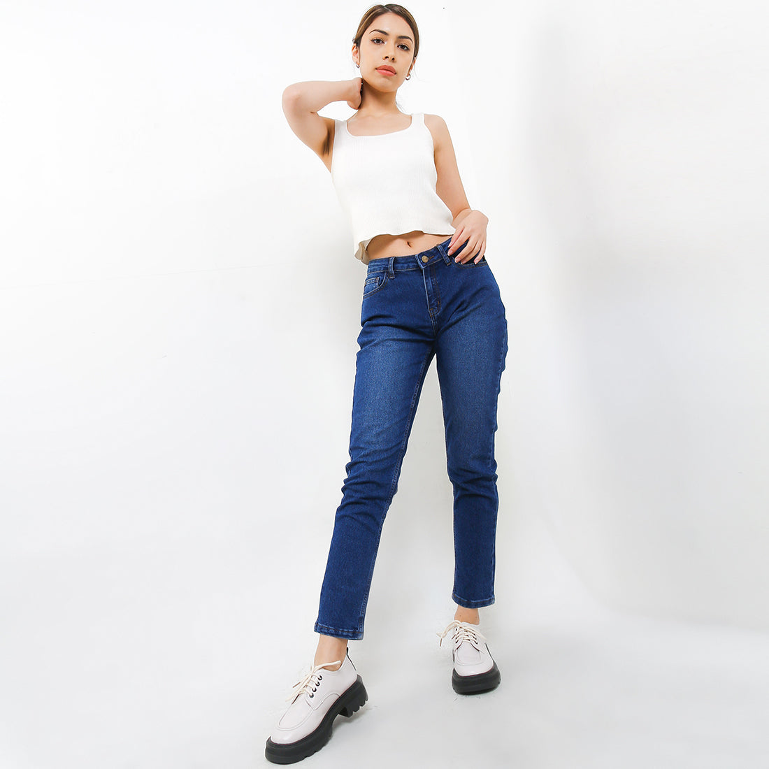 Hush Puppies Pakaian Wanita Denim Jenaya B In Blue
