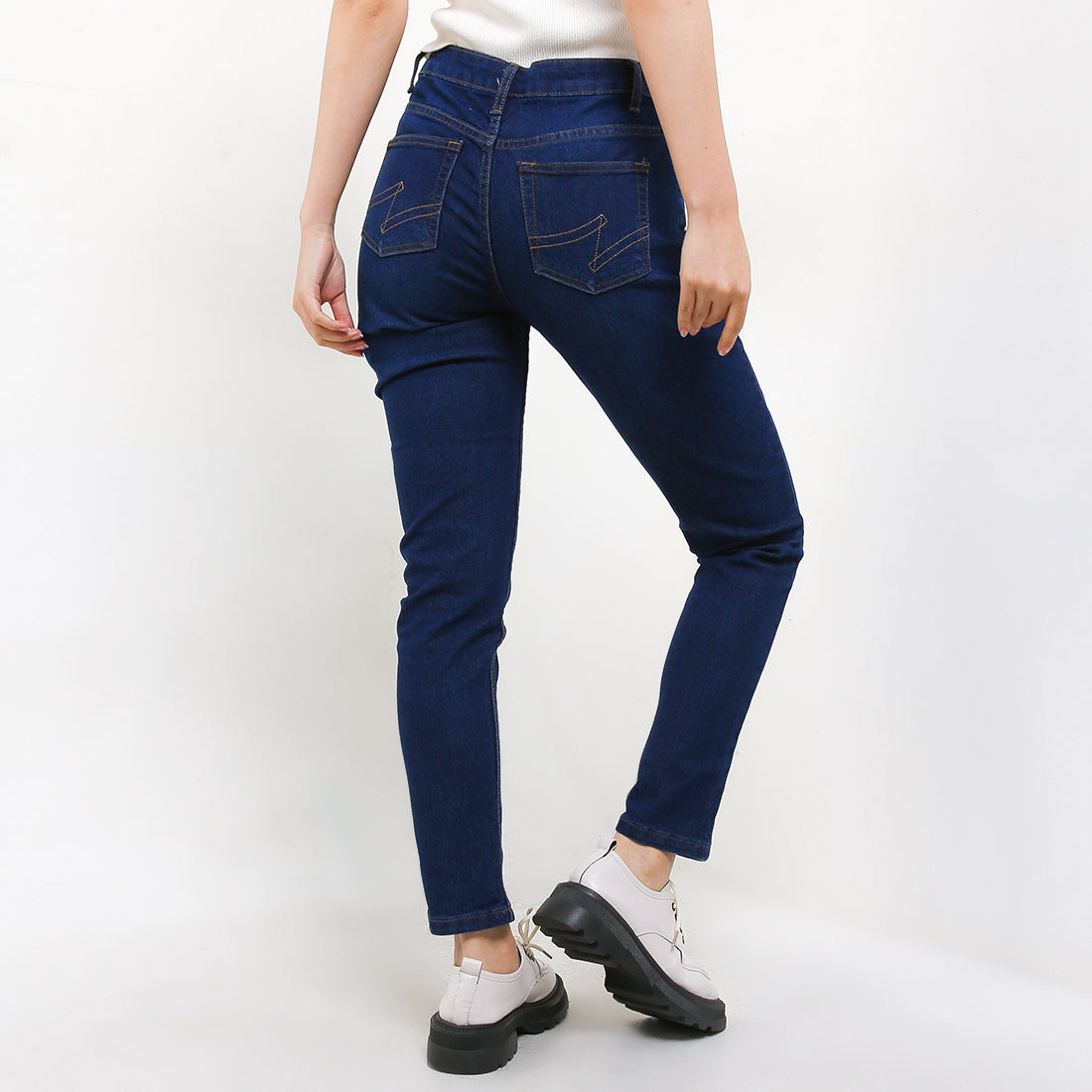 Hush Puppies Pakaian Wanita Denim Jenaya B In Dark Blue