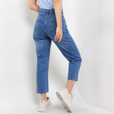 Hush Puppies Pakaian Wanita Denim Frend In Medium Blue