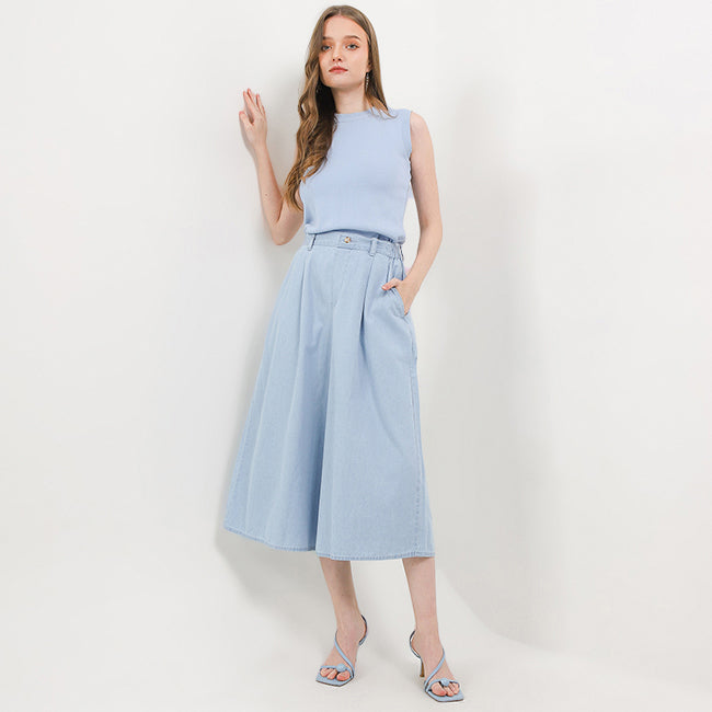 Hush Puppies Pakaian Wanita Pants Fada In Light Blue