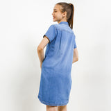 Hush Puppies Pakaian Wanita Dc Ourania In Light Blue