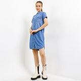 Hush Puppies Pakaian Wanita Dc Ourania In Light Blue