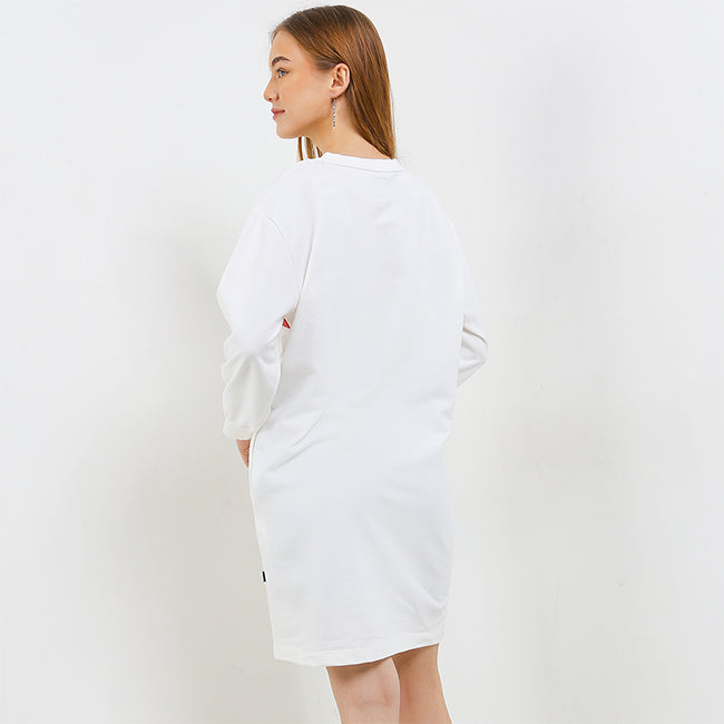 Hush Puppies Pakaian Dress Wanita Zeke In White