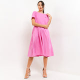 Hush Puppies Pakaian Dress Wanita Miona In Pink