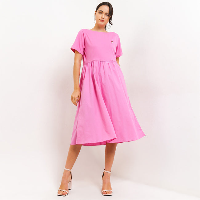 Hush Puppies Pakaian Dress Wanita Miona In Pink