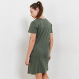 Hush Puppies Pakaian Dress Wanita Caydee In Olive