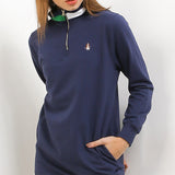 Hush Puppies Pakaian Wanita Dress Dellis In Navy