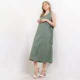 Hush Puppies Pakaian Dress Wanita Dc Roxane In Green