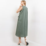 Hush Puppies Pakaian Dress Wanita Dc Roxane In Green