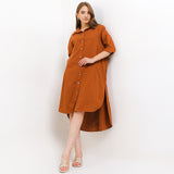 Hush Puppies Pakaian Wanita Dress Adanna In Brown