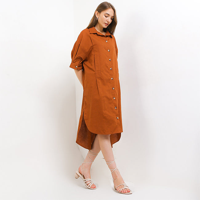 Hush Puppies Pakaian Wanita Dress Adanna In Brown