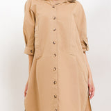 Hush Puppies Pakaian Wanita Dress Adanna In Khaki