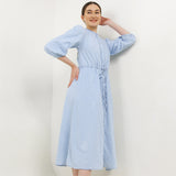 Hush Puppies Pakaian Wanita Dress Talfa In Light Blue