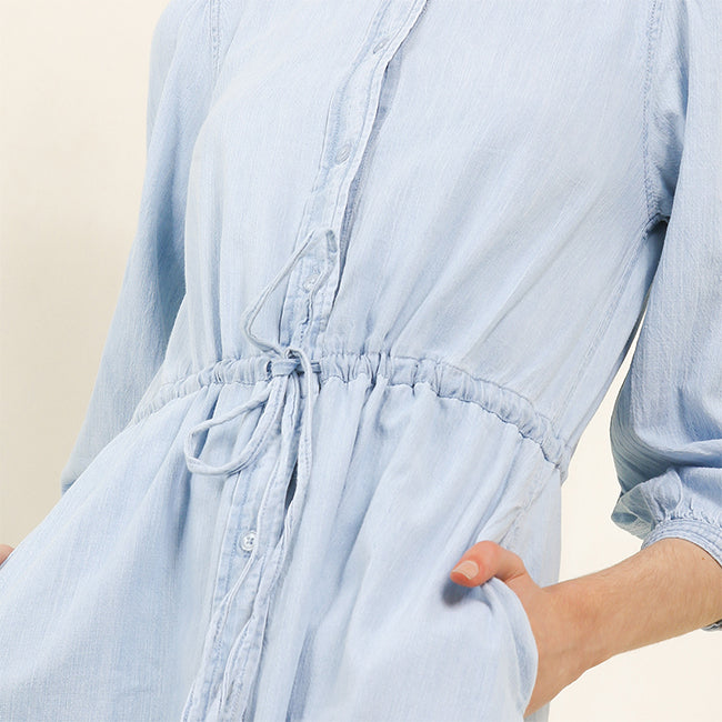 Hush Puppies Pakaian Wanita Dress Talfa In Light Blue