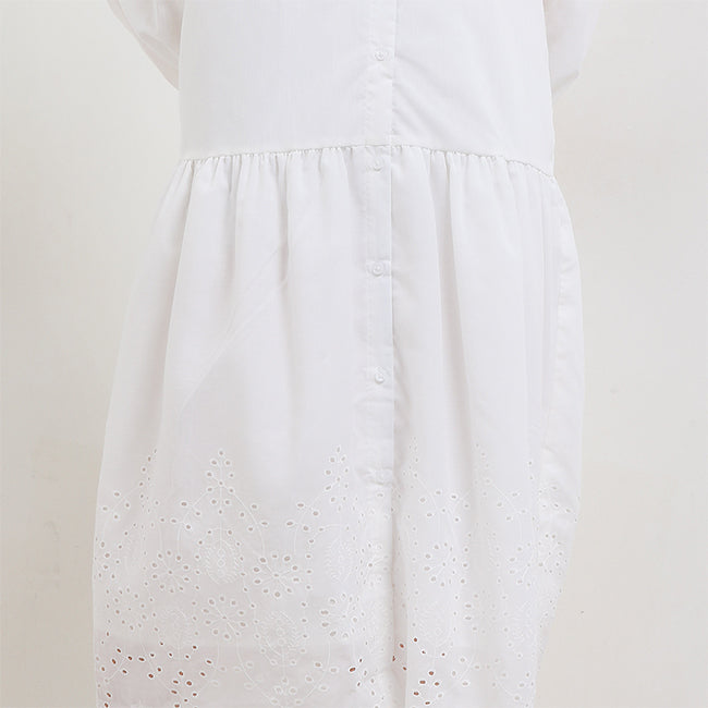 Hush Puppies Pakaian Wanita Dress Dc Sukki In White