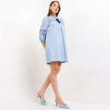Hush Puppies Pakaian Wanita Dress Dc Olympia In Light Blue