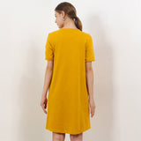 Hush Puppies Pakaian Wanita Others Dc Civanna In Mustard
