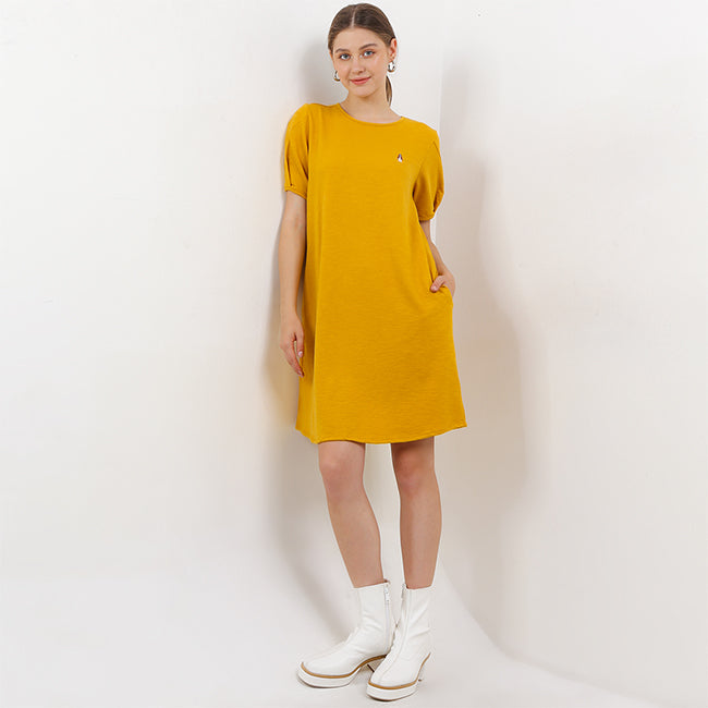 Hush Puppies Pakaian Wanita Others Dc Civanna In Mustard