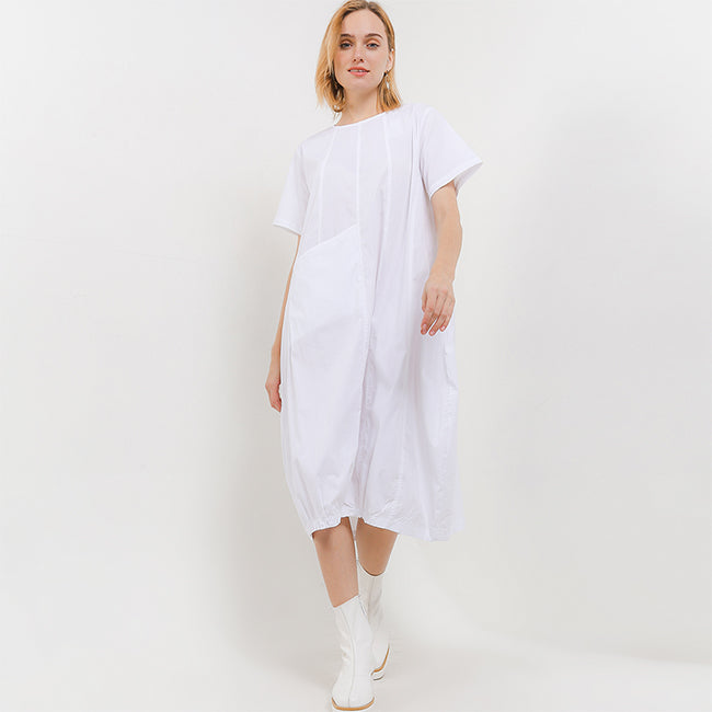 Hush Puppies Pakaian Wanita Dress Dc Lancaster In White