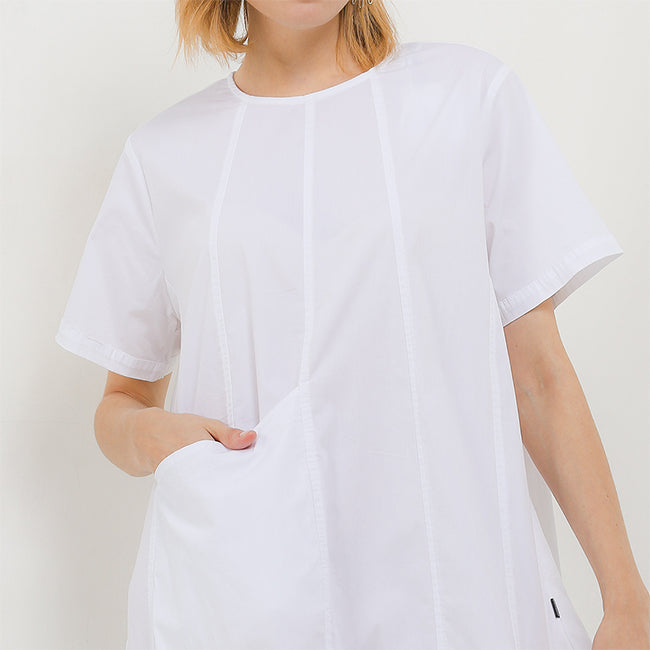 Hush Puppies Pakaian Wanita Dress Dc Lancaster In White