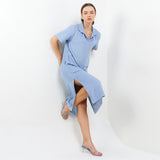 Hush Puppies Pakaian Wanita Dress Piana In Blue