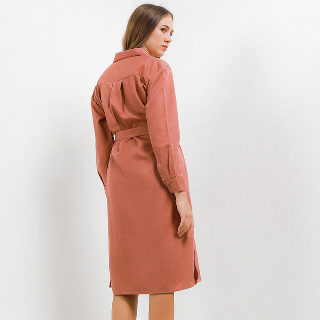 Hush Puppies Pakaian Wanita Dress Lucuma In Dusty Pink