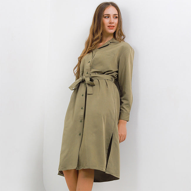 Hush Puppies Pakaian Wanita Dress Lucuma In Olive