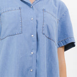 Hush Puppies Pakaian Wanita Dress Animal Fest Ettam In Light Blue