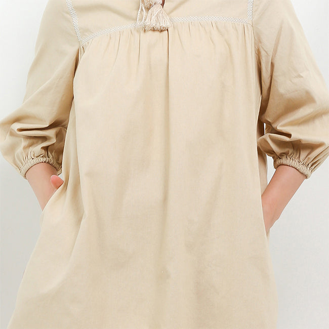 Hush Puppies Pakaian Wanita Dress Verda In Khaki
