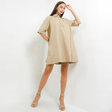 Hush Puppies Pakaian Wanita Carlene Mini In Khaki