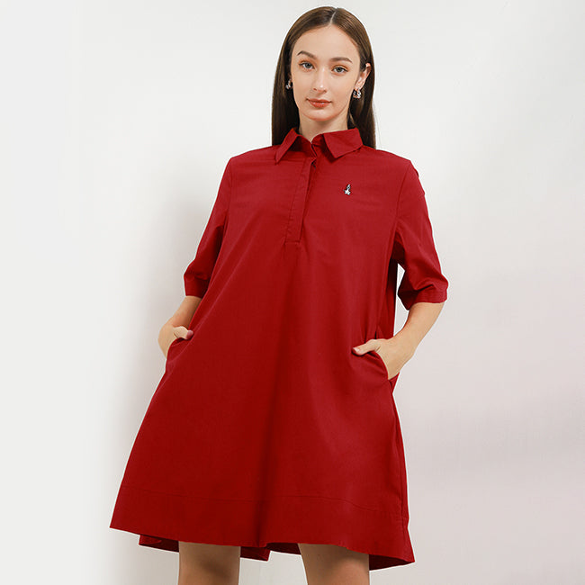 Hush Puppies Pakaian Wanita Carlene Mini In Red