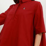 Hush Puppies Pakaian Wanita Carlene Mini In Red