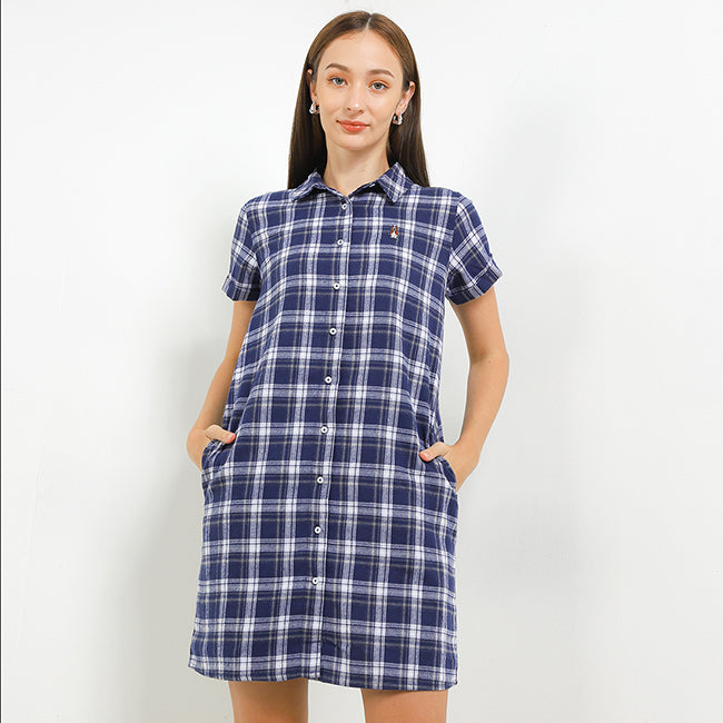 Hush Puppies Pakaian Wanita Jimna In Navy