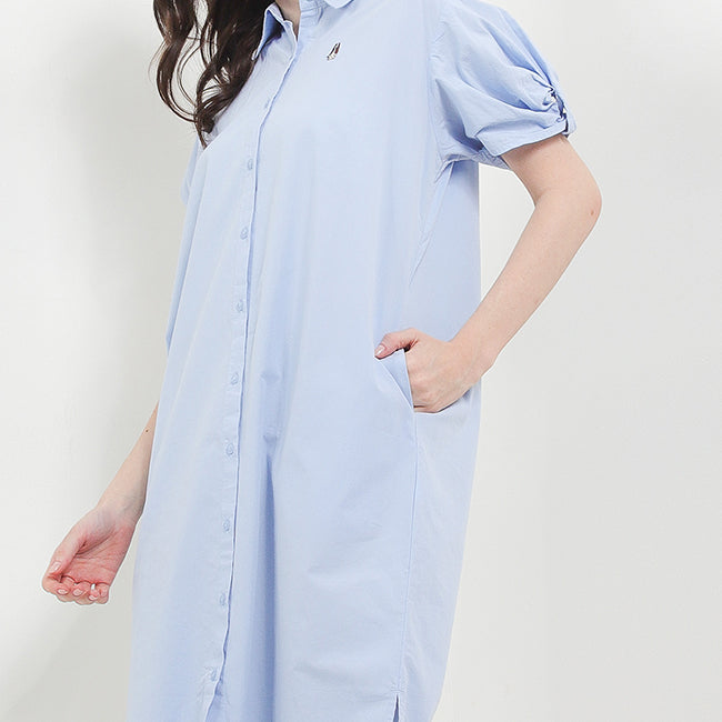 Hush Puppies Pakaian Wanita Dress Sherma In Blue