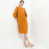 Hush Puppies Pakaian Wanita Dress Nc Ethia Ldr In Camel