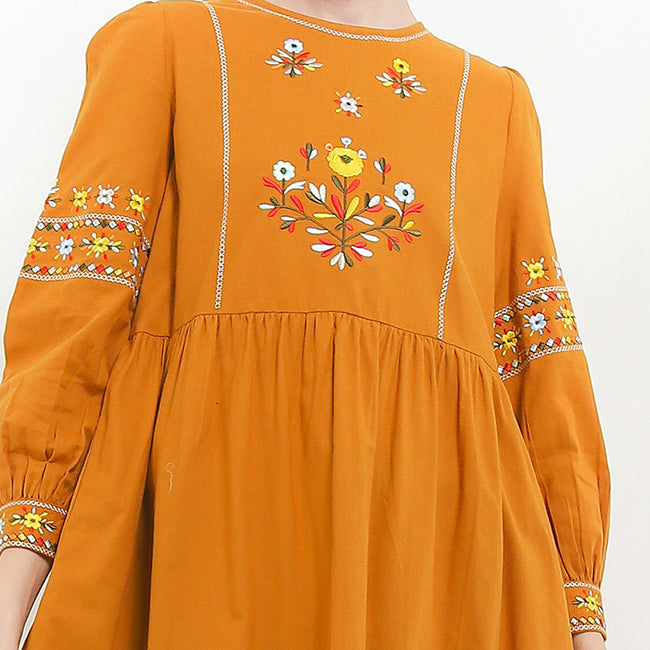 Hush Puppies Pakaian Wanita Dress Nc Ethia Ldr In Camel