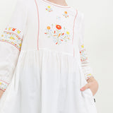 Hush Puppies Pakaian Wanita Dress Nc Ethia Ldr In Off White
