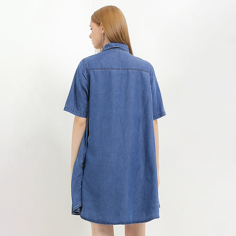 Hush Puppies Pakaian Wanita Dress Ericka In Dark Blue