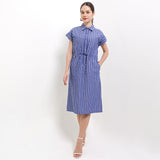 Hush Puppies Women Dress Larisha In Medium Blue
