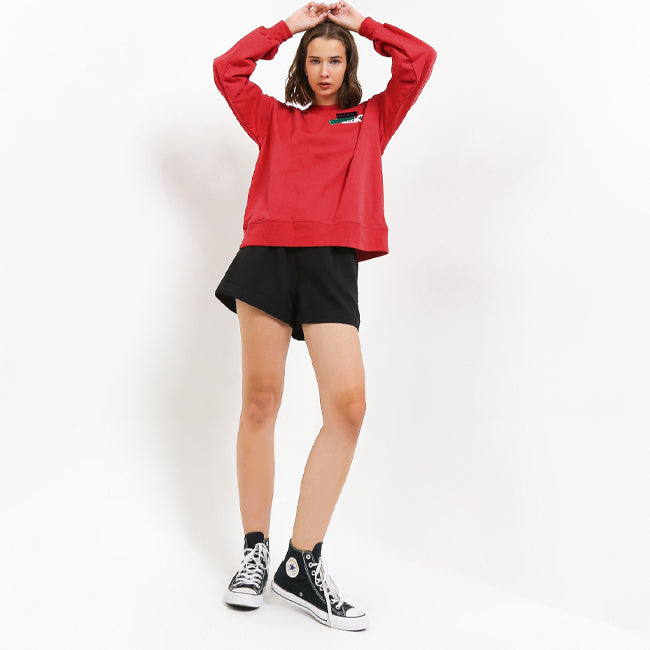 Hush Puppies Pakaian Sweaters Wanita Preethi In Red