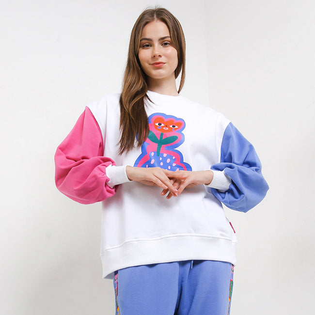 Hush Puppies Pakaian Wanita Sweater Liunic Eriline In Off White