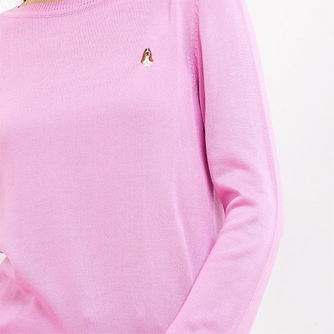 Hush Puppies Pakaian Sweaters Wanita Oline 5 In Pink