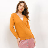 Hush Puppies Pakaian Wanita Outerwear Kindly In Mustard