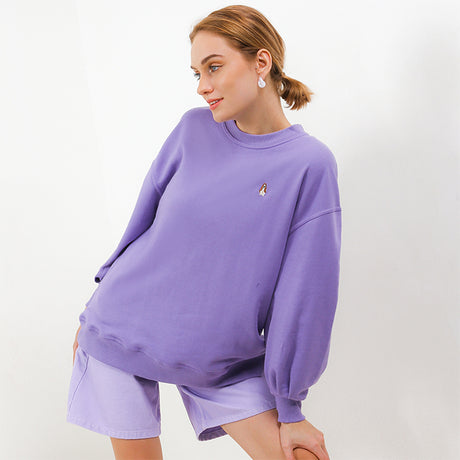 Hush Puppies Pakaian Wanita Sweater Flounder In Lavender