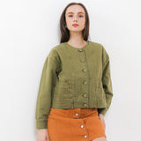 Hush Puppies Pakaian Wanita Dress Taria In Olive